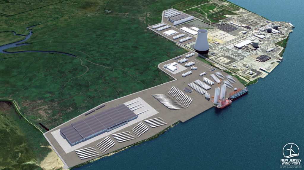 Le New Jersey construira un port éolien offshore