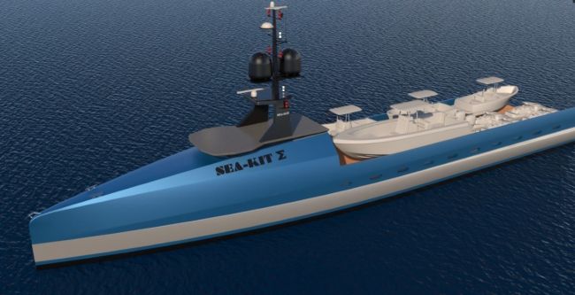 SEA-KIT dévoile le premier concept de navire de soutien de superyacht téléguidé non dévissé
