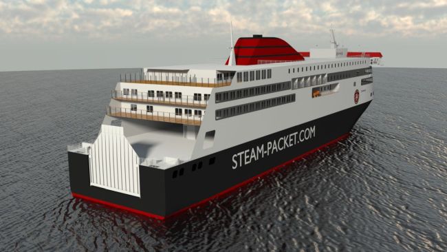 Houlder remporte un contrat pour le nouveau navire spécialement conçu pour la société Steam Packet Company de l'île de Man