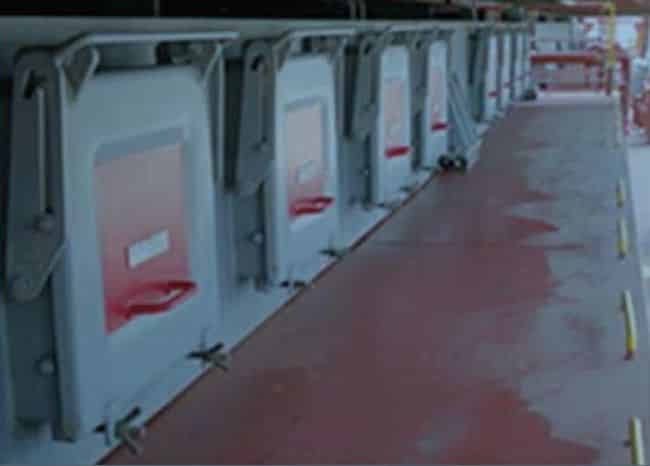 Scène de feu de cauchemar