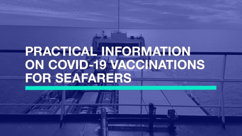 Informations pratiques sur les vaccinations COVID-19 pour les gens de mer