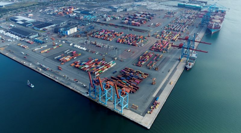 skandiahamnen-western-quay - Le terminal APM va exploiter un nouveau terminal maritime à courte distance durable à Göteborg