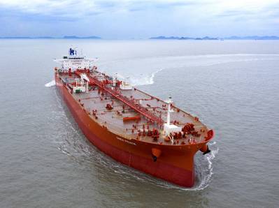 ONEX Peace, un pétrolier Aframax construit par Hyundai Samho Heavy Industries et livré à son propriétaire ONEX, est devenu le premier navire marchand au monde à recevoir la notation SILENT-E de DNV. Photo courtoisie: HSHI