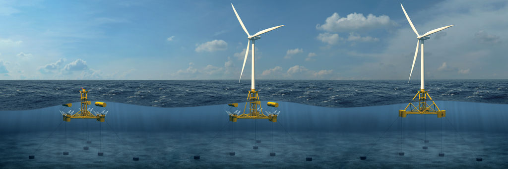 La technologie d'énergie renouvelable offshore flottante de MPS (avec l'aimable autorisation de MPS)