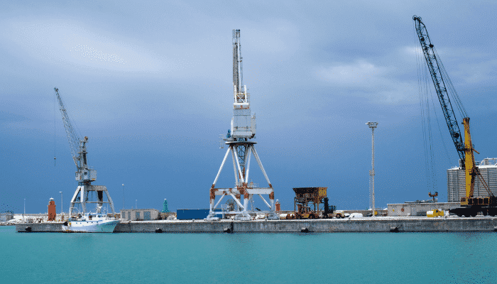 Terminal de marchandises sèches