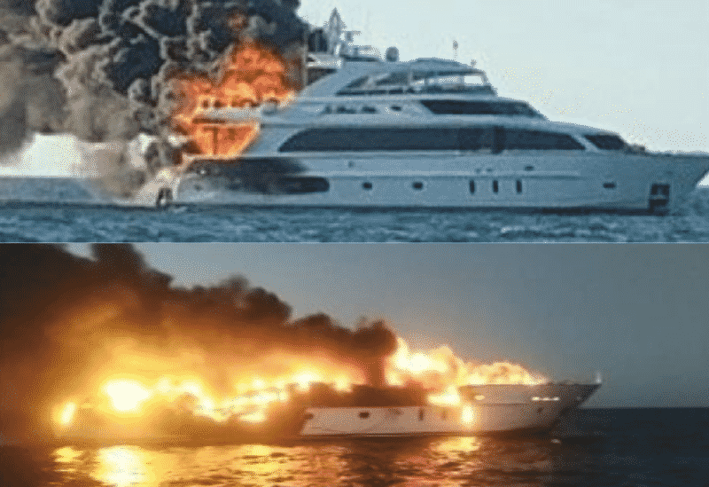 Un incendie électrique détruit un yacht de 3,9 millions de dollars