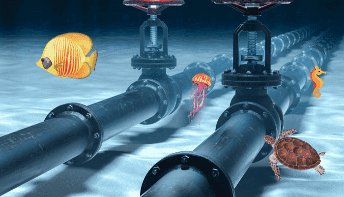 Pipeline en eau profonde