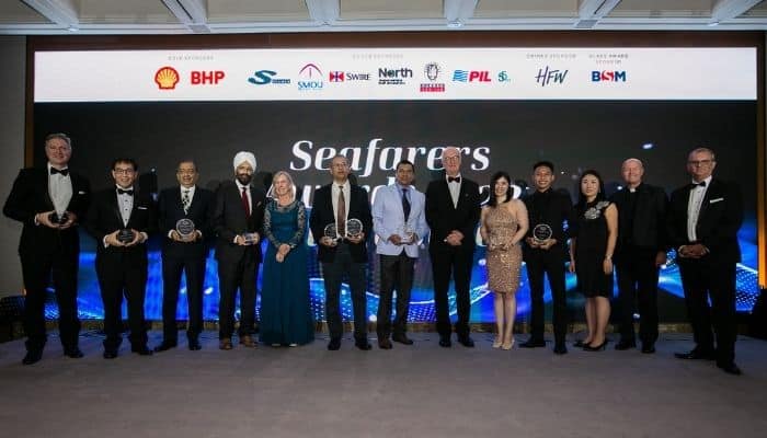 Gagnants des Seafarers Awards Singapour 2022