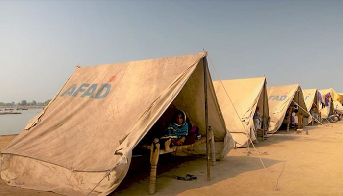 Secours aux inondations de Maersk