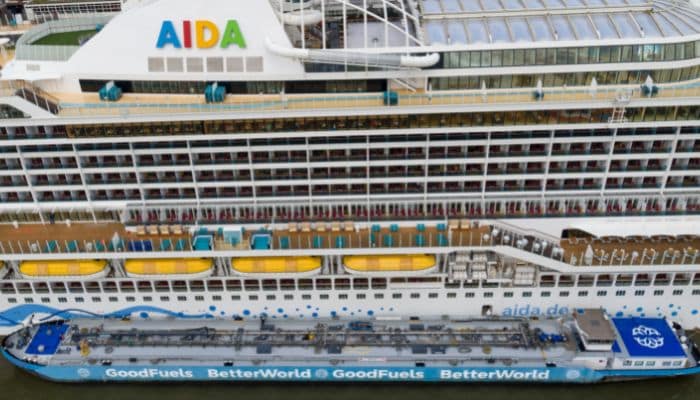 GoodFuels livre avec succès 100 % de biocarburant à AIDAprima