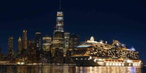 Verdens nyeste cruiseskip ankommer New York mens MSC Cruises ønsker MSC Seascape velkommen til sin flåte